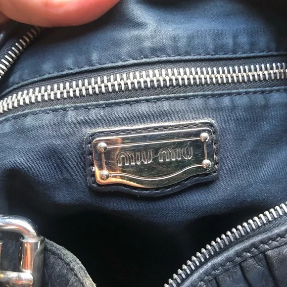 Authentic Miu miu Matalesse shoulder bag as is - Picture 10 of 17